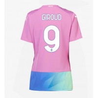 Camiseta AC Milan Olivier Giroud #9 Tercera Equipación para mujer 2023-24 manga corta